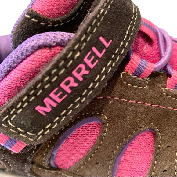 Merrell Mid Lace Boys Girls Trail Hikers - Picture 6 of 10